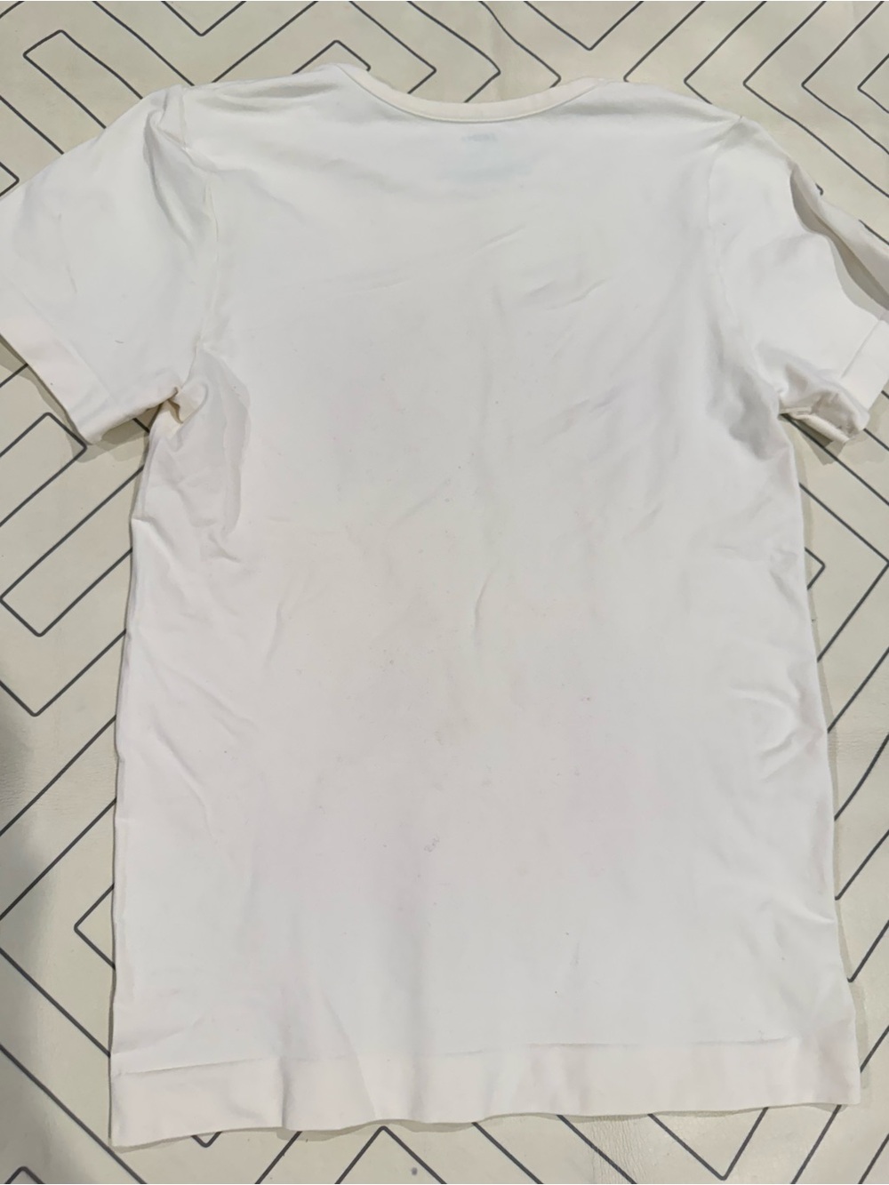 Skims Ivory Short Sleeve Top - Picture 7 of 8